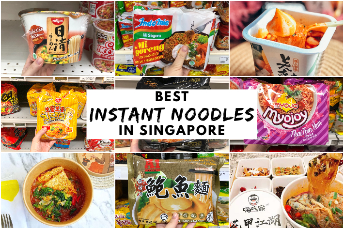 19 meilleures nouilles instantanées à Singapour, y compris les